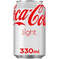 Refresco de cola light COCA COLA, lata 33 cl