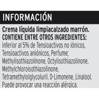 Crema líquida marrón para calzado EROSKI, aplicador 1 ud