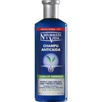 Champú anticaida cabello normal NATURALEZA Y VIDA, bote 300 ml