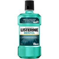 Enjuague bucal mentol LISTERINE, botella 500 ml