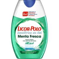 Dentífrico 2en1 menta fresca LICOR DEL POLO, bote 75 ml