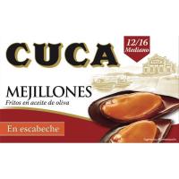 Mejillón en escabeche 12/16 piezas CUCA, lata 115 g