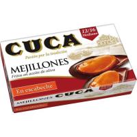 Mejillón en escabeche 12/16 piezas CUCA, lata 115 g