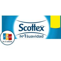 Pañuelo de papel SCOTTEX, paquete 12 uds