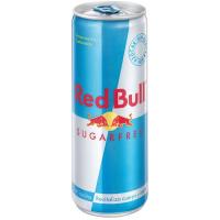 Bebida energética Sugar Free RED BULL, lata 25 cl