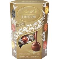 Bombones surtidos LINDT Cornet Lindor, caja 200 g