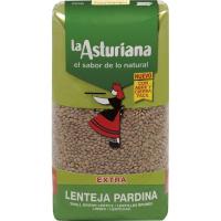 Lenteja pardina LA ASTURIANA, paquete 1 kg