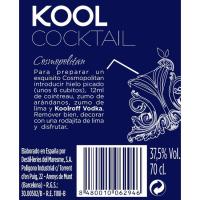 Vodka PRÍNCIPE KOOLROFF, botella 70 cl