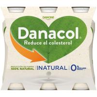 Danacol para beber natural DANONE, pack 6x100 ml