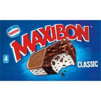 Helado sandwich MAXIBON, 4 uds, caja 384 g