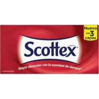 Faciales 3 capas SCOTTEX, caja 70 uds