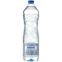 Agua mineral natural SOUSAS, botella 1,5 litros