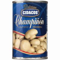 Champiñón entero CIDACOS, lata 85 g