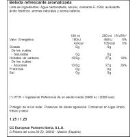 Refresco de cola COCA COLA, botella 1,25 litros