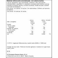 Refresco de cola COCA COLA Zero, botella 2 litros